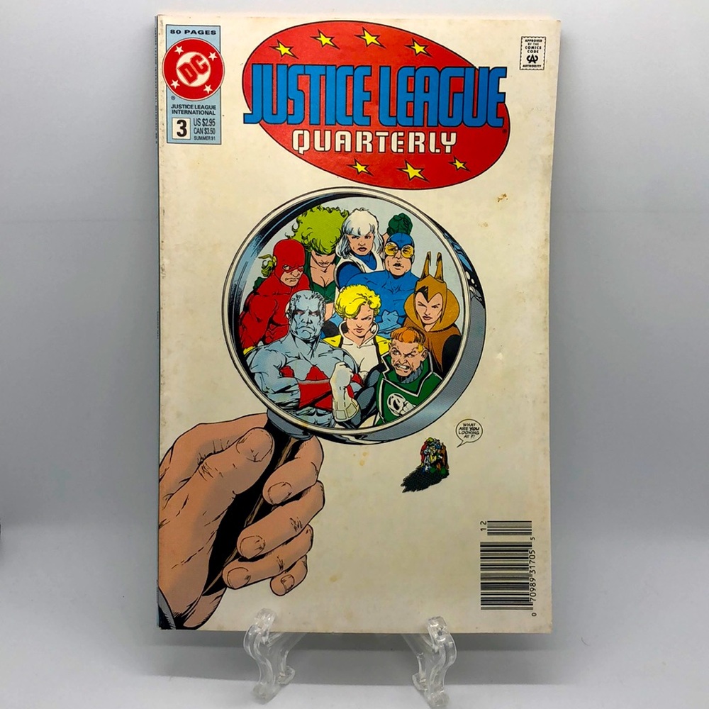 DC Justice League International Quarterly No. 3, Summer 1991